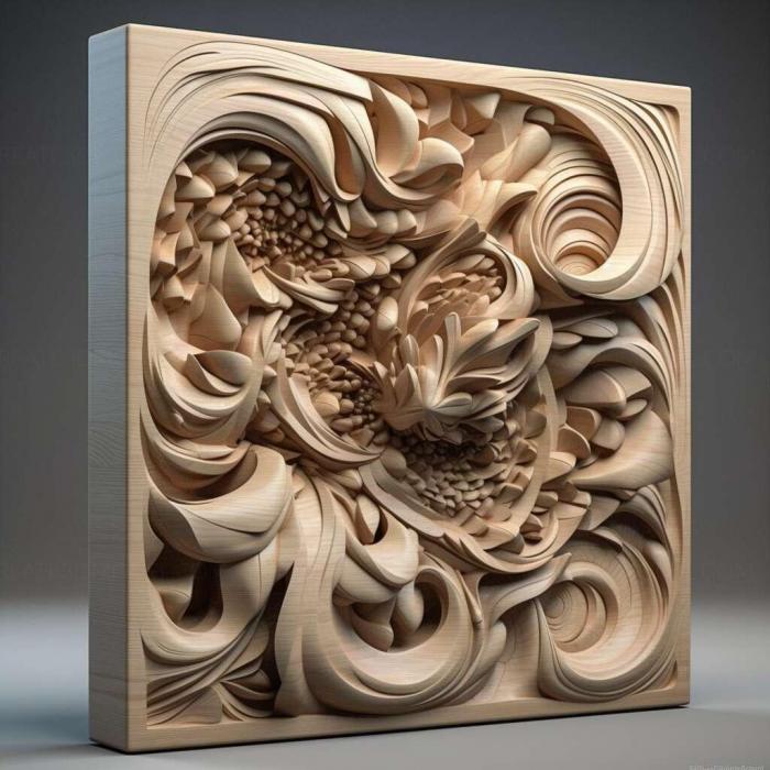 نموذج ثلاثي الأبعاد لآلة CNC 3D Art 